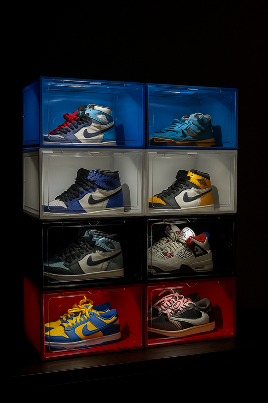 világítós cipődoboz LED sneaker display