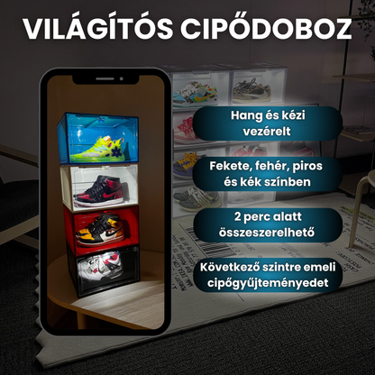 Világítós Cipődoboz