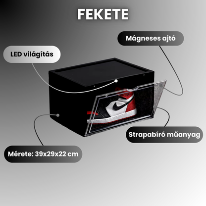 világítós cipődoboz - LED sneaker display